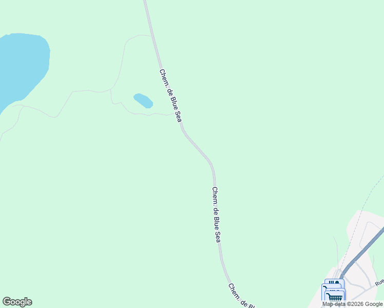 map of restaurants, bars, coffee shops, grocery stores, and more near 69 Chemin de Blue Sea in Gracefield