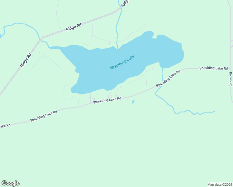 map of restaurants, bars, coffee shops, grocery stores, and more near 24 South Shore Lane in Oakfield