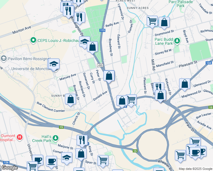 40 Elmwood Drive, Moncton NB Walk Score