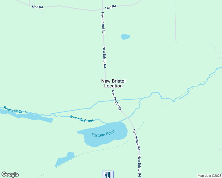 map of restaurants, bars, coffee shops, grocery stores, and more near 223 New Bristol Road in Crystal Falls
