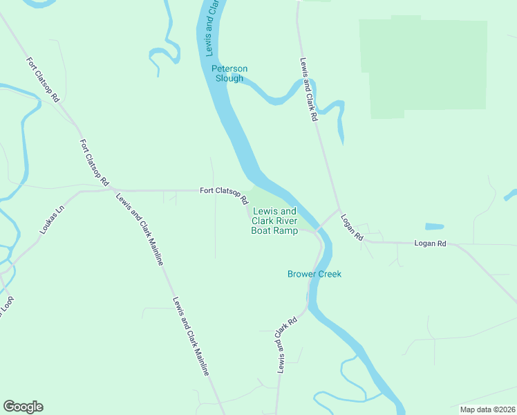 map of restaurants, bars, coffee shops, grocery stores, and more near 90569-90651 Fort Clatsop Road in Astoria