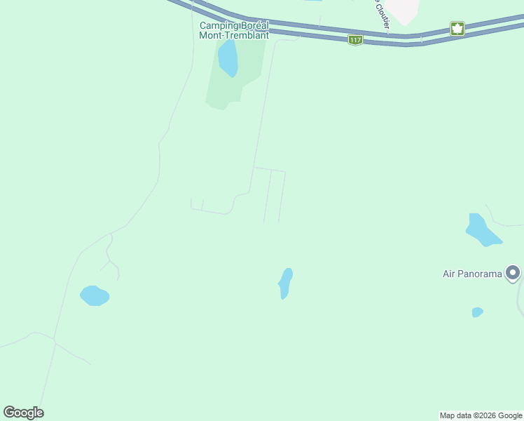 map of restaurants, bars, coffee shops, grocery stores, and more near Chemin des Palissades in Mont-Tremblant