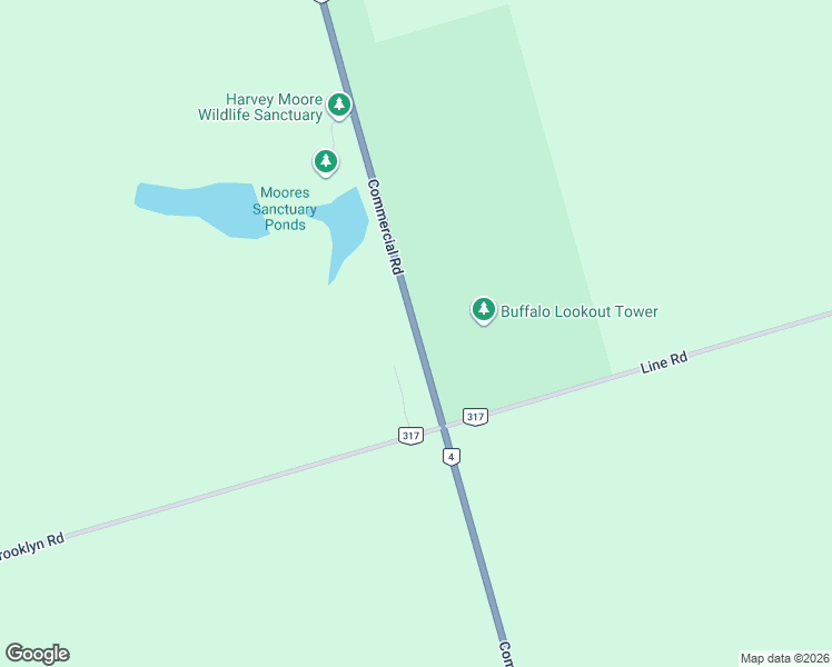 map of restaurants, bars, coffee shops, grocery stores, and more near 6776-7284 Commercial Road in Montague