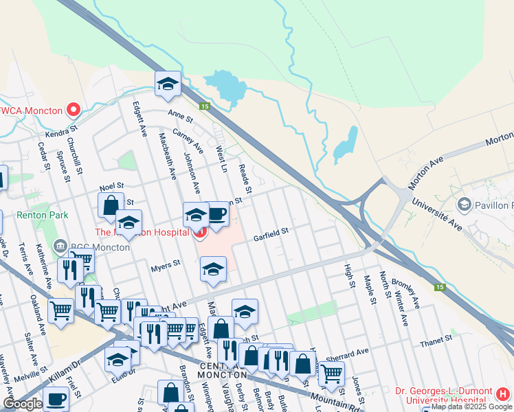 221 Reade Street, Moncton NB Walk Score