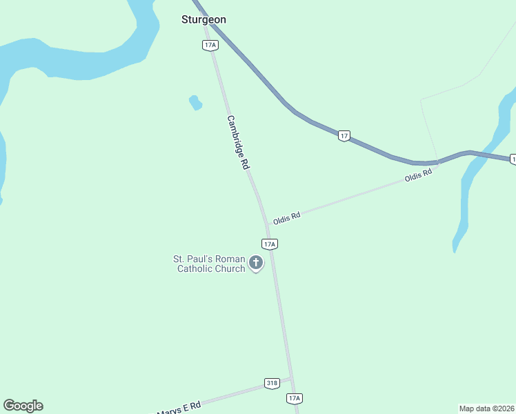 map of restaurants, bars, coffee shops, grocery stores, and more near 1135 Cambridge Road in Montague