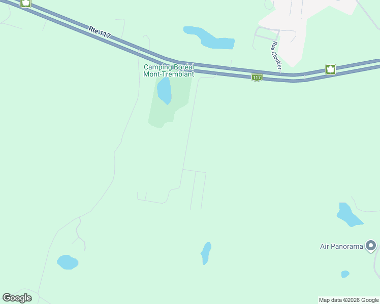 map of restaurants, bars, coffee shops, grocery stores, and more near Chemin des Palissades in Mont-Tremblant