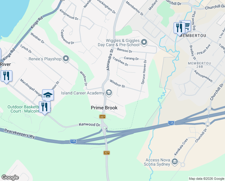 map of restaurants, bars, coffee shops, grocery stores, and more near 45 Jefferson Lane in Sydney