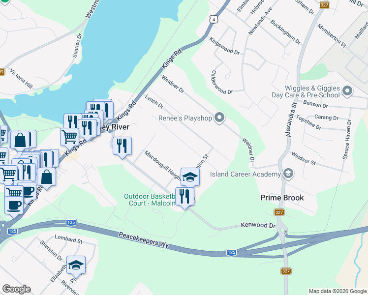 map of restaurants, bars, coffee shops, grocery stores, and more near 70 Ranni Crescent in Sydney
