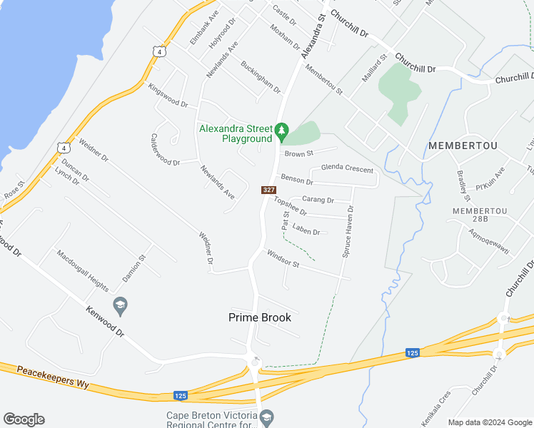 map of restaurants, bars, coffee shops, grocery stores, and more near 637 Alexandra Street in Sydney