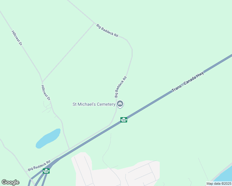 map of restaurants, bars, coffee shops, grocery stores, and more near Big Baddeck Road in Baddeck