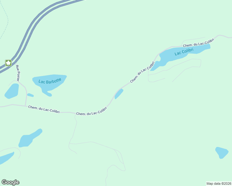 map of restaurants, bars, coffee shops, grocery stores, and more near Chemin du Lac-Colibri in Laurentides