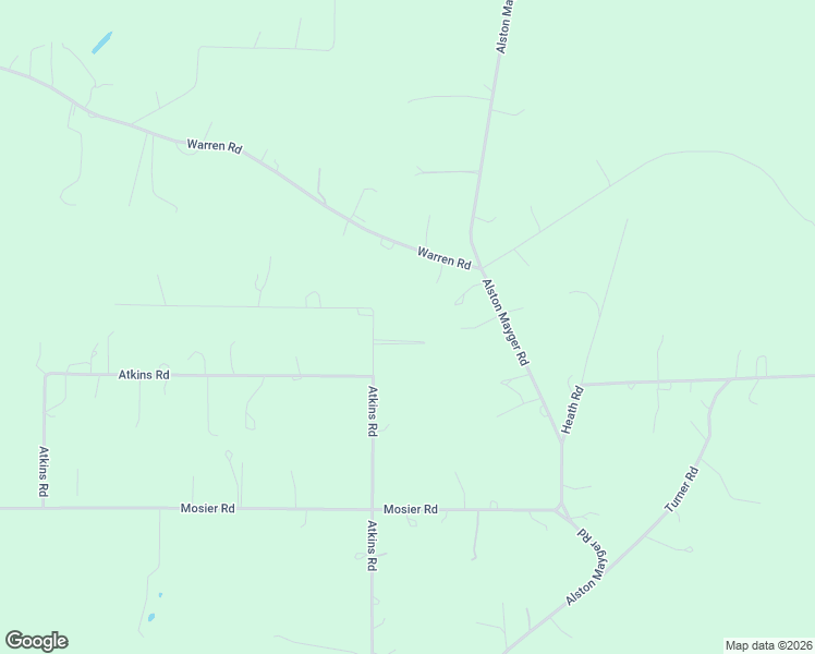 map of restaurants, bars, coffee shops, grocery stores, and more near 76950 Emill Road in Rainier