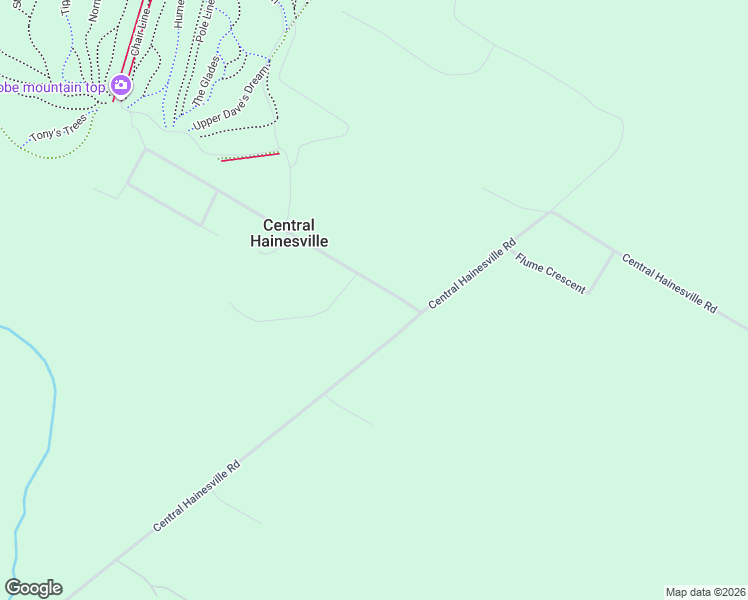 map of restaurants, bars, coffee shops, grocery stores, and more near in Central Hainesville