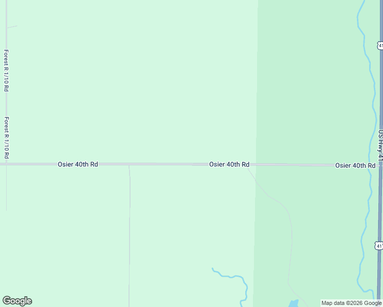 map of restaurants, bars, coffee shops, grocery stores, and more near 7264 Osier 40th Road in Rapid River