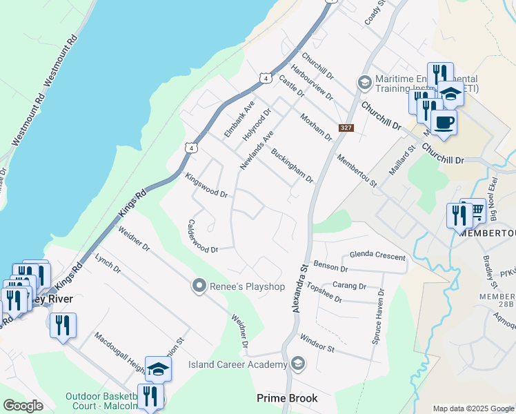 map of restaurants, bars, coffee shops, grocery stores, and more near in Sydney