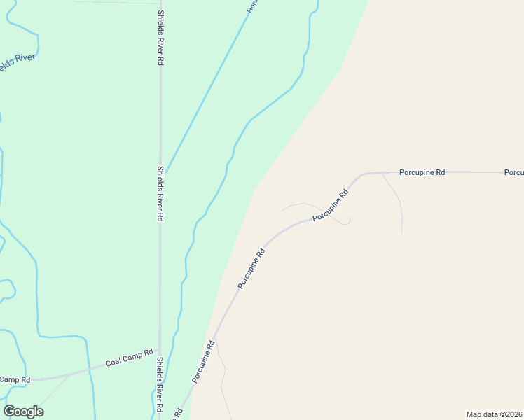 map of restaurants, bars, coffee shops, grocery stores, and more near 90 Porcupine Road in Wilsall