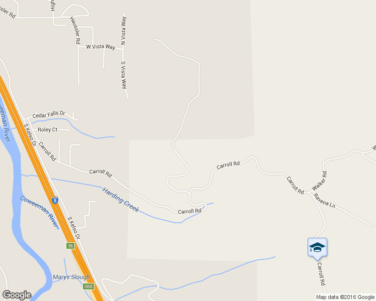 map of restaurants, bars, coffee shops, grocery stores, and more near 250 Tybren Heights Road in Kelso