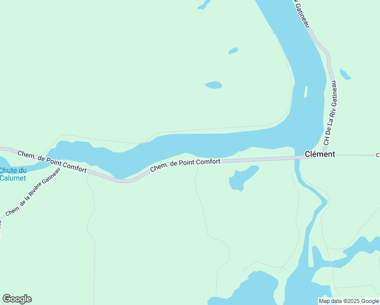 map of restaurants, bars, coffee shops, grocery stores, and more near 103 Chemin de Point Comfort in Gracefield