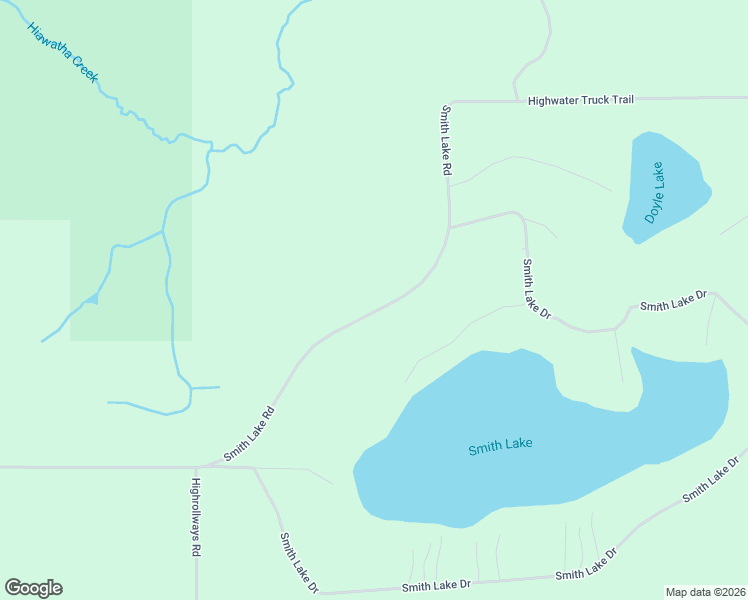 map of restaurants, bars, coffee shops, grocery stores, and more near 7098 County Highway 448 in Manistique
