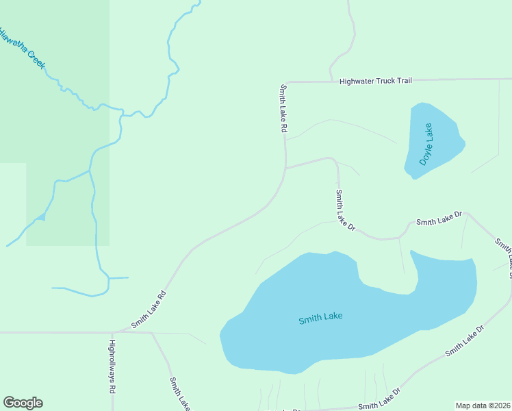 map of restaurants, bars, coffee shops, grocery stores, and more near West Branch Road in Manistique
