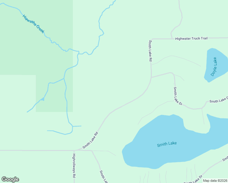 map of restaurants, bars, coffee shops, grocery stores, and more near 7098 County Highway 448 in Manistique