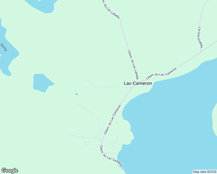 map of restaurants, bars, coffee shops, grocery stores, and more near Chemin Jacob in Laurentides