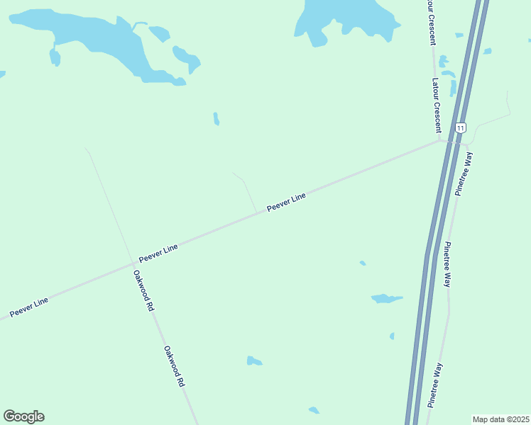 map of restaurants, bars, coffee shops, grocery stores, and more near 181 Peever Line in Powassan