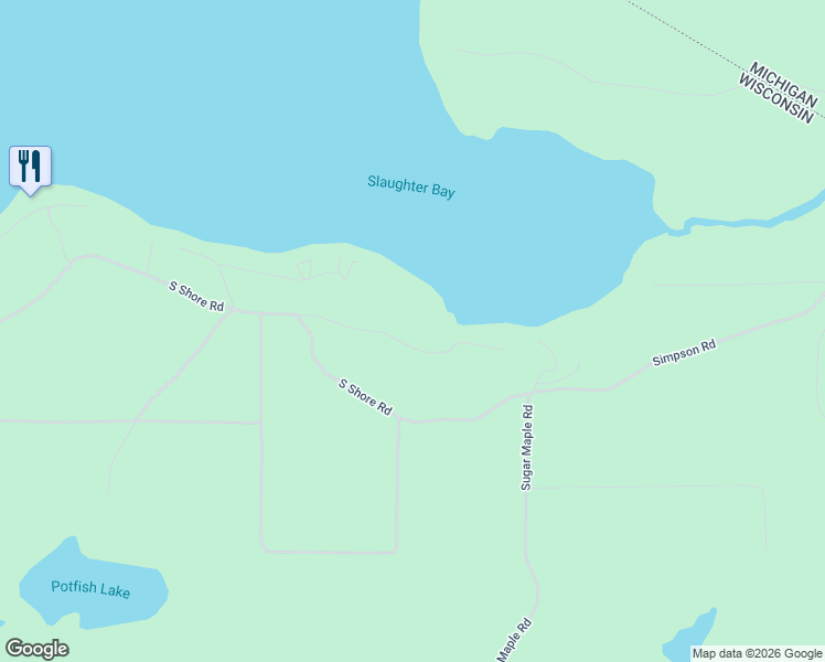 map of restaurants, bars, coffee shops, grocery stores, and more near 2267 Desert Drive in Phelps