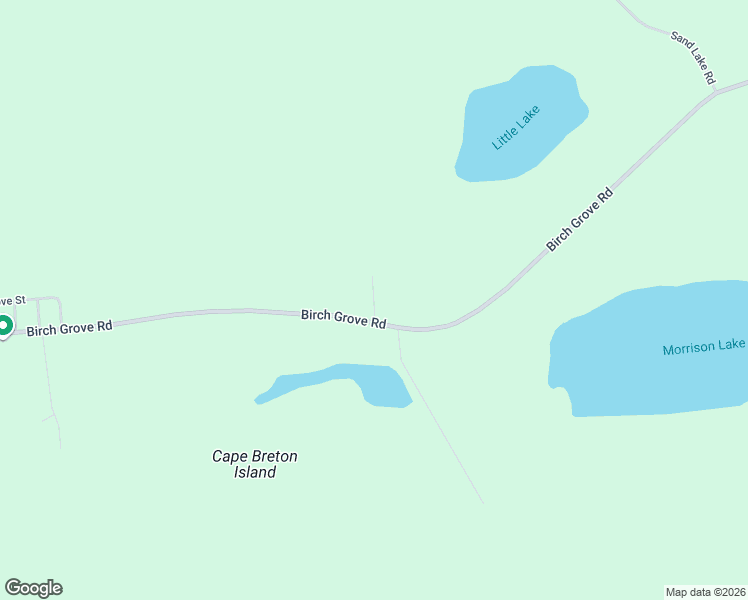 map of restaurants, bars, coffee shops, grocery stores, and more near Bridget Lane in Birch Grove