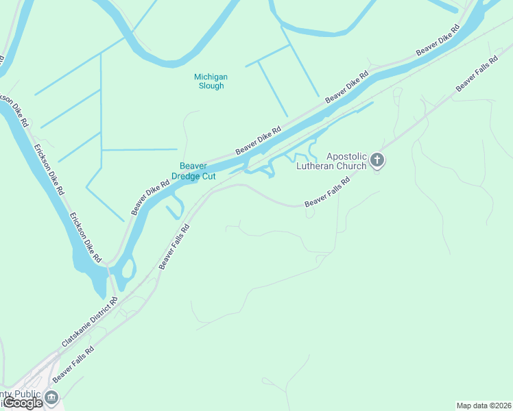 map of restaurants, bars, coffee shops, grocery stores, and more near 18378 Beaver Falls Road in Clatskanie