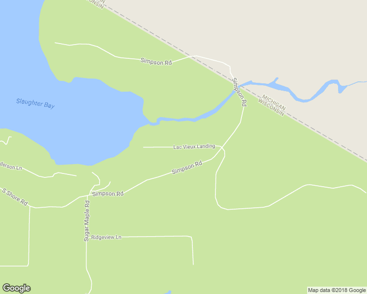 map of restaurants, bars, coffee shops, grocery stores, and more near Lac Vieux Landing in Vilas County