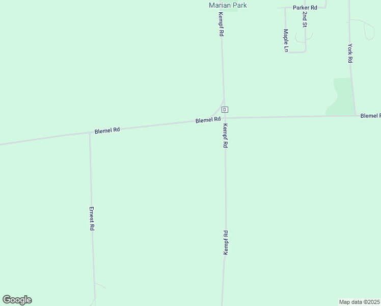 map of restaurants, bars, coffee shops, grocery stores, and more near 20867 Kempf Road in Glidden