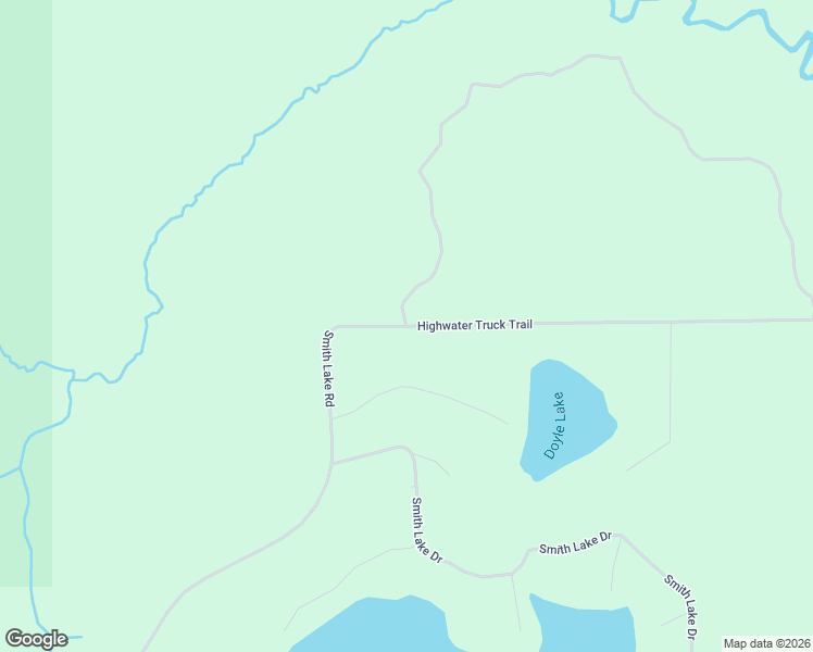 map of restaurants, bars, coffee shops, grocery stores, and more near West Branch Road in Manistique