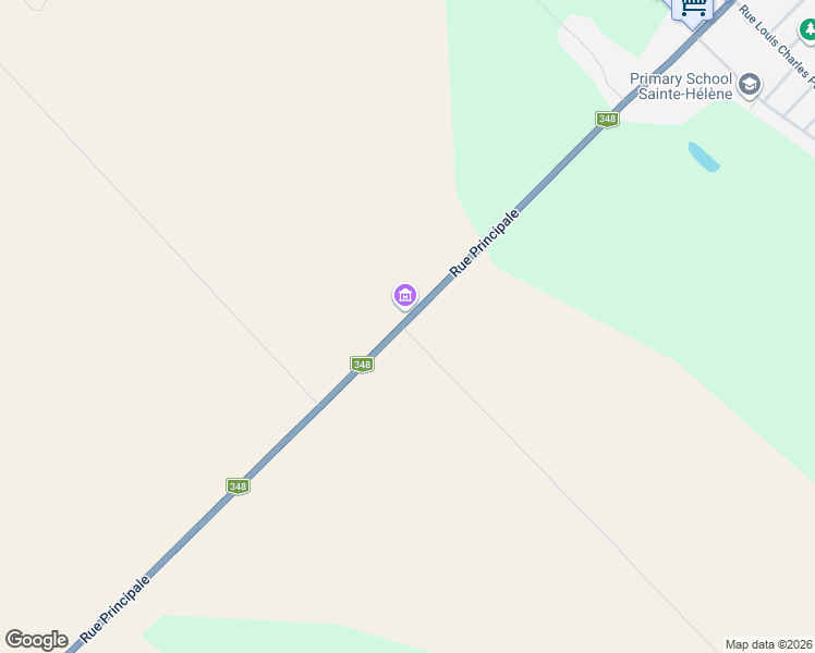 map of restaurants, bars, coffee shops, grocery stores, and more near 470 Route Principale in Sainte-Mélanie