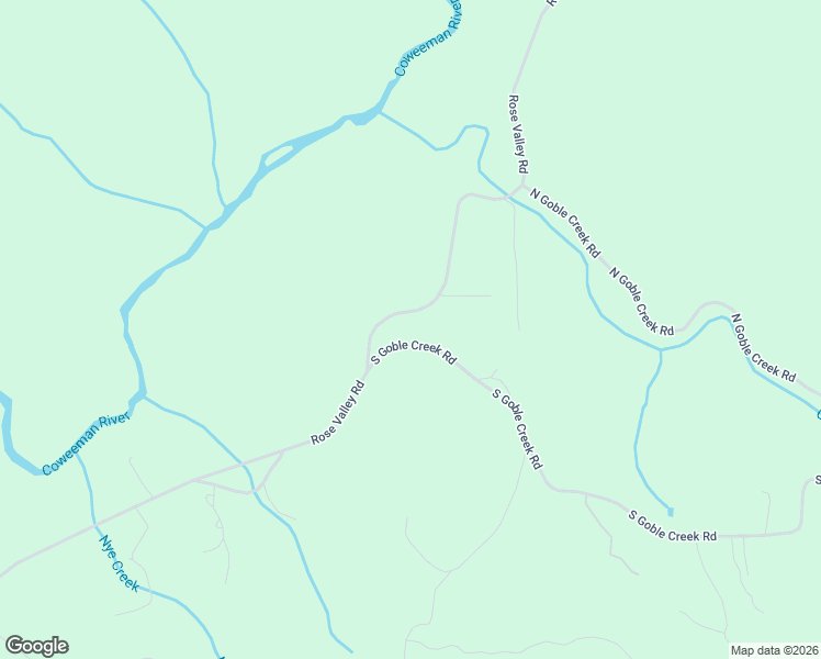 map of restaurants, bars, coffee shops, grocery stores, and more near 104 South Goble Creek Road in Kelso