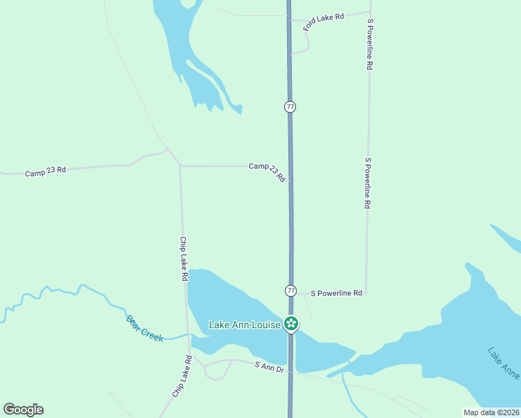 map of restaurants, bars, coffee shops, grocery stores, and more near in Blaney Park