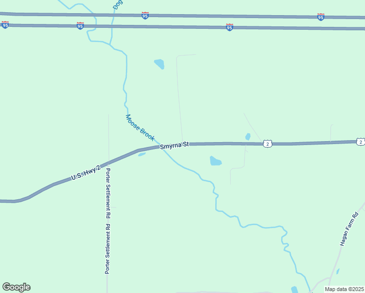 map of restaurants, bars, coffee shops, grocery stores, and more near 502 Smyrna Street in Houlton