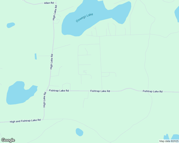 map of restaurants, bars, coffee shops, grocery stores, and more near 5843 Oswego Fishtrap Lake Road in Boulder Junction