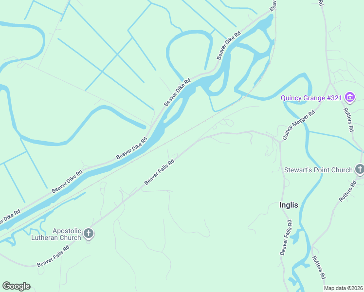 map of restaurants, bars, coffee shops, grocery stores, and more near 19043 Beaver Falls Road in Clatskanie