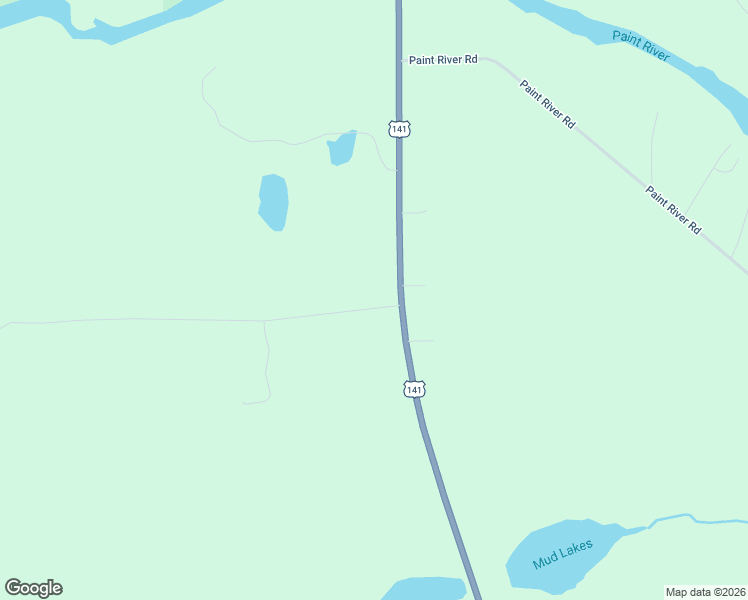 map of restaurants, bars, coffee shops, grocery stores, and more near 110 Soderena Road in Crystal Falls