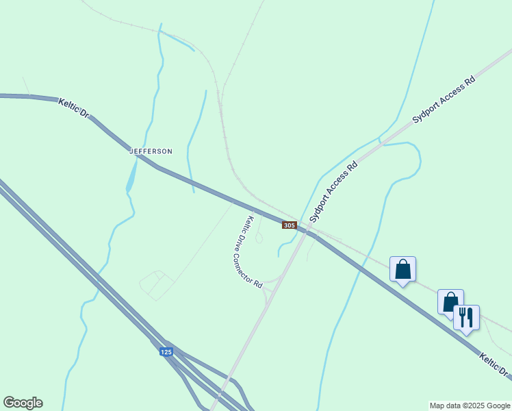 map of restaurants, bars, coffee shops, grocery stores, and more near 744 Keltic Drive in Point Edward
