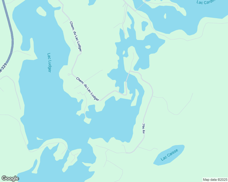 map of restaurants, bars, coffee shops, grocery stores, and more near 372 Chemin du Lac Ludger in Lantier