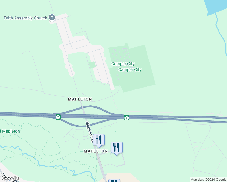 map of restaurants, bars, coffee shops, grocery stores, and more near 131 Queensway Drive in Moncton