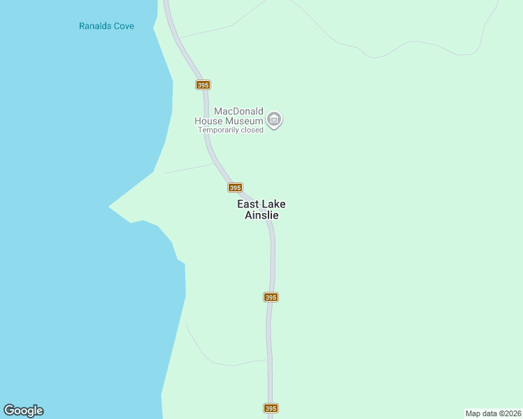 map of restaurants, bars, coffee shops, grocery stores, and more near in East Lake Ainslie