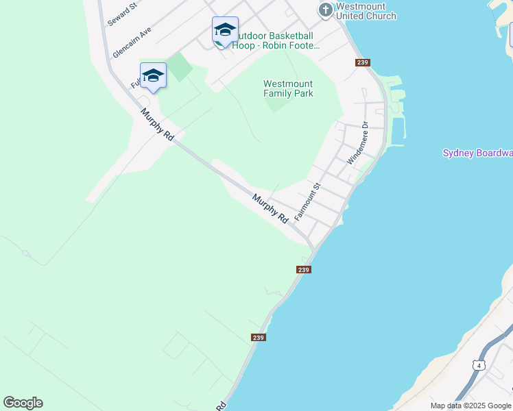 map of restaurants, bars, coffee shops, grocery stores, and more near 87 Murphy Road in Sydney