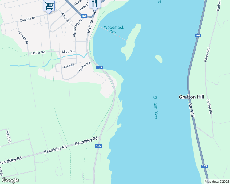 2335 New Brunswick 165, Lower Woodstock NB Walk Score