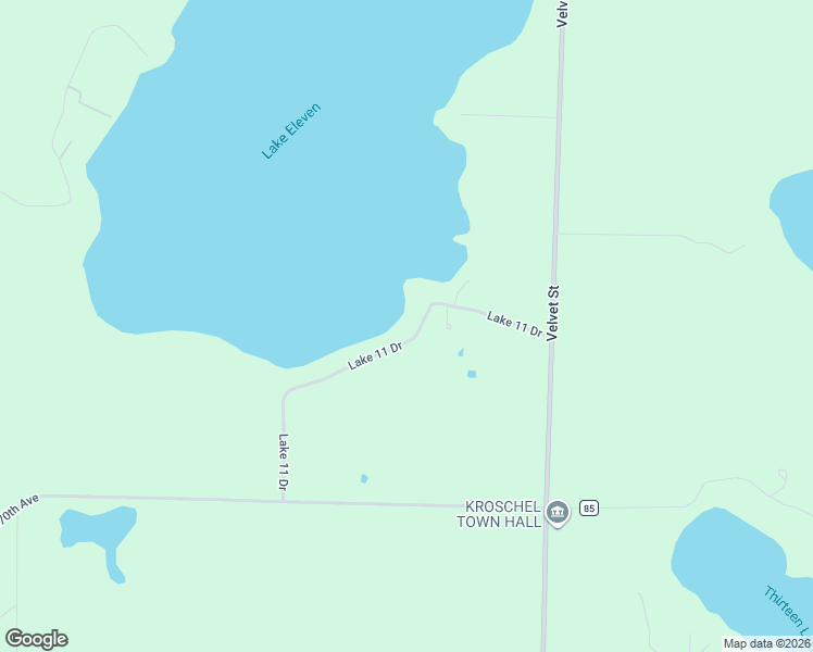 map of restaurants, bars, coffee shops, grocery stores, and more near 30646 Lake 11 Drive in Sandstone