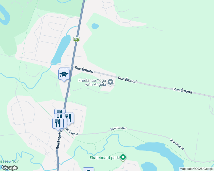 map of restaurants, bars, coffee shops, grocery stores, and more near in Mont-Tremblant