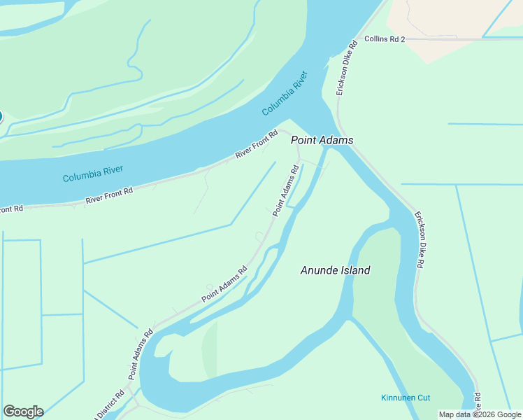 map of restaurants, bars, coffee shops, grocery stores, and more near 78527 Point Adams Road in Clatskanie
