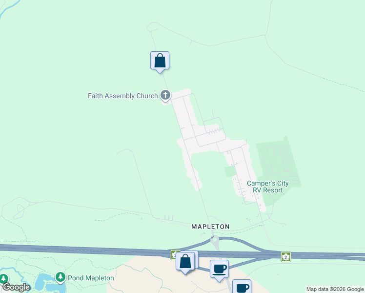 map of restaurants, bars, coffee shops, grocery stores, and more near 904 Mapleton Road in Moncton
